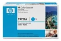 HP C9721A Toner 641A pro Color LJ 4600, (8000str), Cyan / doprodej