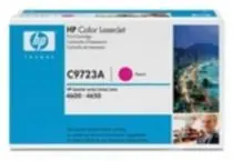 HP Q9723A originální toner / CLJ 4600 / 8.000 stran / Fialová