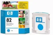 HP C4911A No. 82 Cyan Ink Cart pro DJ 500/800, 69 ml