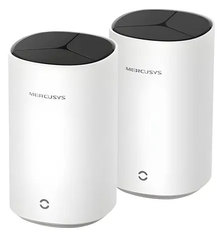 Mercusys Halo E85X (2-pack) / Wi-Fi 6 Mesh systém AX3000 / Dual-Band / 2.4GHz 574Mbps / 5GHz 2402Mbps