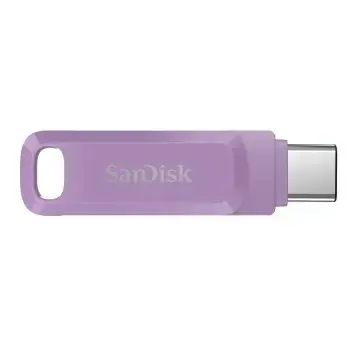 SanDisk Ultra Dual Drive Go fialová / Flash disk / 64 GB / USB 3.2 / USB-A + USB-C