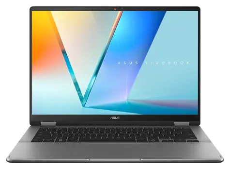 ASUS Vivobook 14 Flip TP3407SA šedá / Konvertibilní notebook / 14