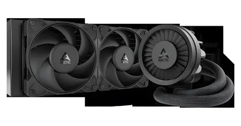 ARCTIC Liquid Freezer III Pro 240 / Vodní chladič CPU / 240 mm / 2x 120 mm / 600–3000 RPM / Intel + AMD / BULK