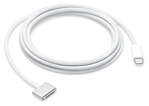 Apple USB-C na MagSafe 3 stříbrná / Napájecí kabel / 2 m