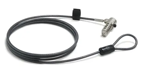 HP Essential Nano Combination Cable Lock / Lankový zámek / kombinace / 1,83 m