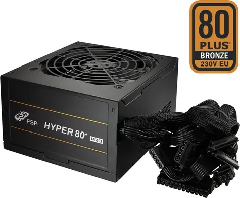 Fortron FSP HYPER 80+ PRO 650W / Napájecí zdroj / ATX 3.1 / 80PLUS Bronze / 120mm ventilátor
