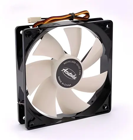 Acutake ACU-FAN120 Shine / Ventilátor / 120 mm / bílé LED / 1200 ot./min. / 14,5 dB / 3pin