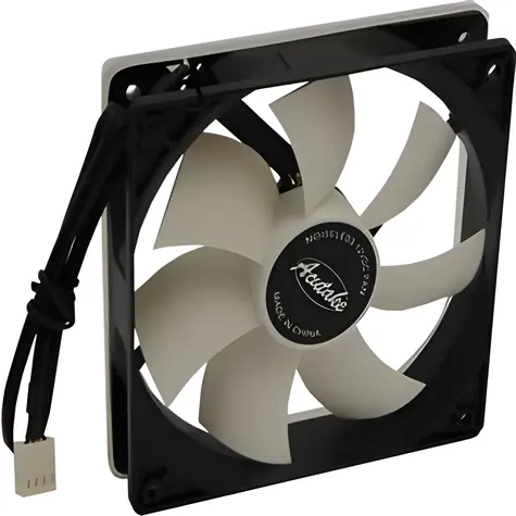 Acutake ACU-FAN120 PRO černá / Ventilátor / 120mm / PWM / 400–1600 RPM / 69 CFM / 4-pin