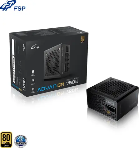 Fortron FSP ADVAN GM 750W / Napájecí zdroj / ATX 3.1 / 750 W / 80PLUS Gold / modulární