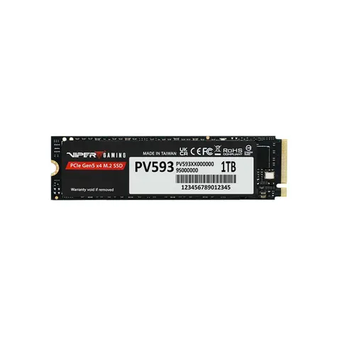 Patriot Viper PV593 1TB / SSD / M.2 2280 / PCIe Gen5 x4 / R: 14000MBps / W: 10000MBps / 5y
