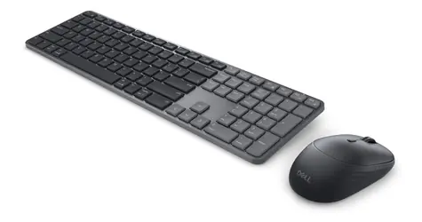 Dell KM726 černá / Set bezdrátové klávesnice a myši / CZ/SK layout / 2.4GHz / Bluetooth / 6000 DPI