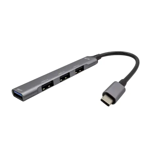 i-tec USB 3.0 Metal HUB 4 Port / Pasivní USB hub / USB-C / 1x USB 3.0 / 3x USB 2.0