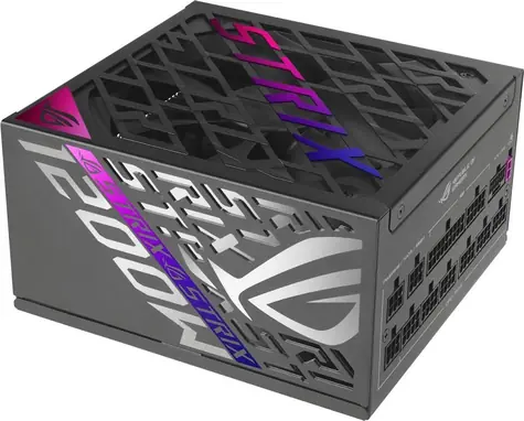 ASUS ROG STRIX 1200W Platinum černá / Napájecí zdroj / 1200W / ATX 3.1 / 80PLUS Platinum / Fully Modular