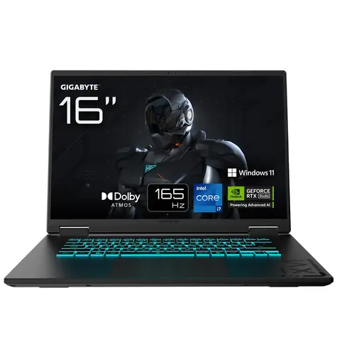 Gigabyte Gaming A16 CWHI3CZC94SH černá / Herní notebook / 16