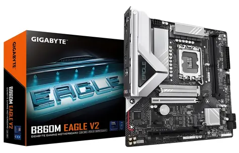 GIGABYTE B860M Eagle V2 / Základní deska / LGA 1851 / B860 / 2x DDR5 / PCIe 5.0 / 2.5 GLAN / mATX