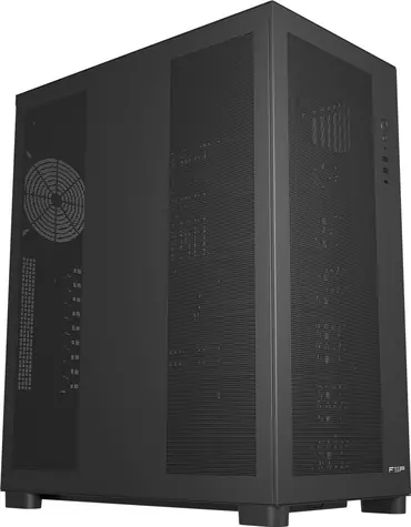 FORTRON FSP U500-B černá / Skříň Big Tower / bez zdroje / E-ATX / 5x 120 mm PWM / radiátor 480 mm