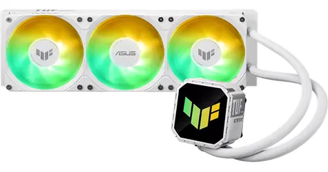 ASUS TUF GAMING LC III 360 ARGB bílá / Komplet vodního chlazení CPU / 3x 120mm / 650–2600 RPM / 90,78 CFM / 37,4 dB