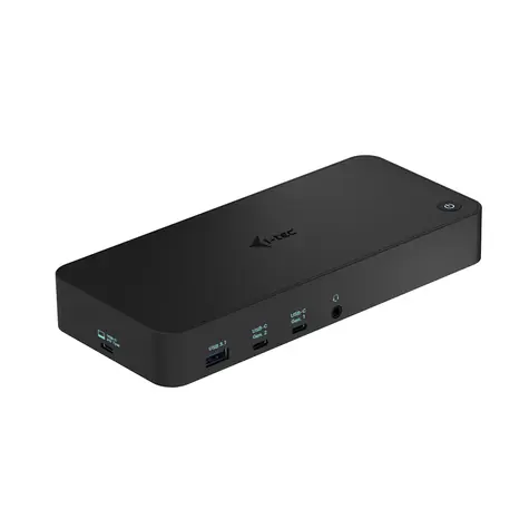 i-tec USB 3.0 & USB-C & Thunderbolt Triple 4K / Dokovací stanice / 2x DisplayPort & 3x HDMI / Power Delivery 100W / LAN
