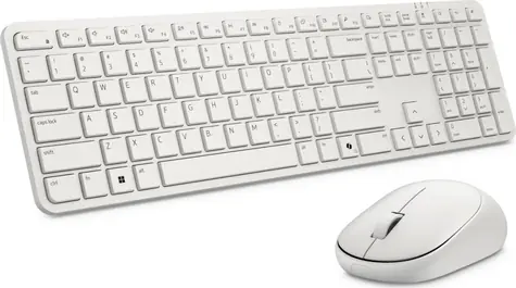 Dell KM526 bílá / Set bezdrátové klávesnice a myši / CZ/SK layout / USB přijímač 2.4GHz / 6000 DPI