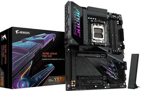 Gigabyte X870E AORUS PRO X3D / Základní deska / AMD X870E / DDR5 / SATA III RAID / M.2 / 5GLAN / sc.AM5 / ATX