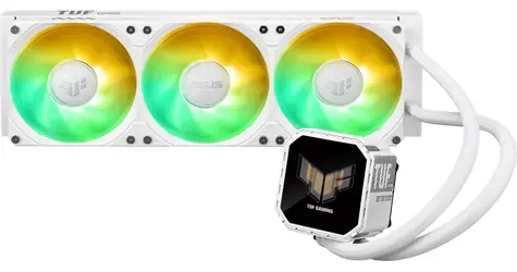 ASUS TUF GAMING LC III 360 ARGB LCD bílá / Komplet vodního chlazení CPU / 3x 120mm / 2.8