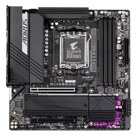 GIGABYTE B650M AORUS ELITE / Základní deska / AM5 / B650 / DDR5 / 2.5GbE / mATX