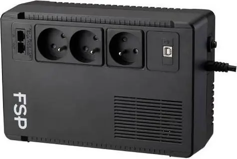 Fortron FSP ECO 800 FR / Záložní zdroj UPS / 800 VA / 480 W / line interactive