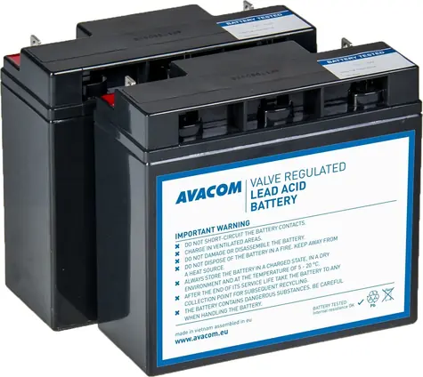 AVACOM RBC7 / Kit pro renovaci baterie UPS / 2 ks / 18 Ah