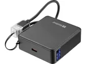 Sandberg Nano Powerbank 10000 černá / Powerbanka / 10 000 mAh / PD 20W / 2x USB-C