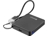 Sandberg Nano Powerbank 5000 černá / Powerbanka / 5 000 mAh / PD 20W / 2x USB-C