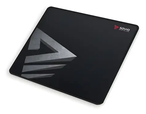 SAVIO Precision Control S černá / Podložka pro myš / 250 x 250 x 2 mm