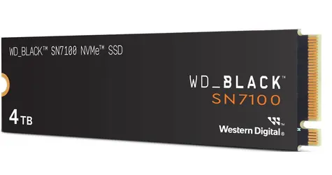 WD Black SN7100 4TB / SSD / M.2 2280 / PCIe Gen4 / NVMe