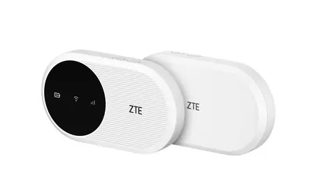 ZTE U10 bílá / Kapesní Wi-Fi router / 4G LTE / Wi-Fi 6 / 2,4 GHz / 2000 mAh