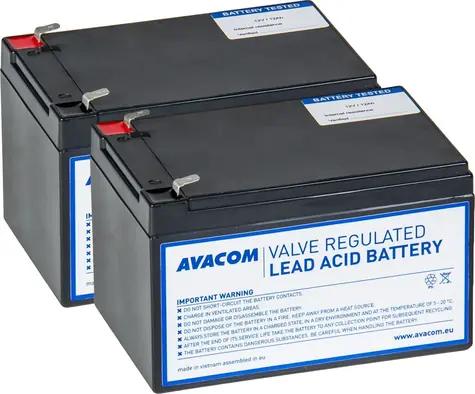 Avacom RBC6 / Kit pro renovaci baterie / 2 ks / 12 V / 12 Ah / VRLA