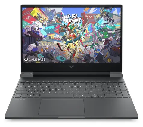 HP Victus 15-fa2002ncx stříbrná / Herní notebook / 15.6