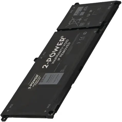 2-Power Baterie pro Dell Latitude 3410/3510 & Inspiron 5501/7306 / Baterie pro notebook / 15V / 3530mAh / 53Wh