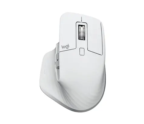 Logitech MX Master 3S černá / Optická bezdrátová myš / 8000 DPI / 7 tlačítek / 2 kolečka
