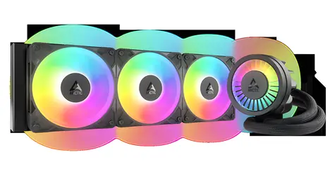 ARCTIC Liquid Freezer III Pro 360 A-RGB / Vodní chladič procesoru / 3x 120mm / 3000 RPM / 77 CFM / AMD + Intel