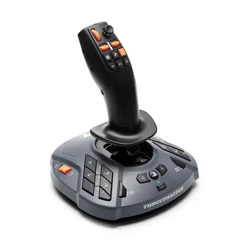 Thrustmaster SimTask FarmStick / Joystick / PS5 a PC / 33 tlačítek / H.E.A.R.T. senzory