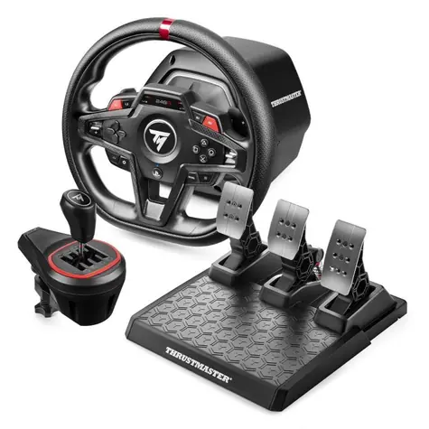 Thrustmaster T248R Shifter Pack / Sada volantu a pedálů + řadicí páka / Force Feedback 3,1 Nm / pedály Hall Effect
