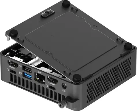 ASUS NUC 15 Pro Kit / Mini PC / Intel Core Ultra 5 225H / 2× DDR5 SODIMM / 1× M.2 / Intel Arc / bez OS