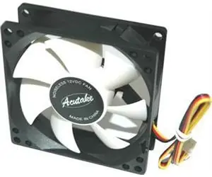 Acutake ACU-FAN80 / Ventilátor / 80 x 80 x 25 mm / 1 600 ot./min. / 14,9 dB / 3 pin