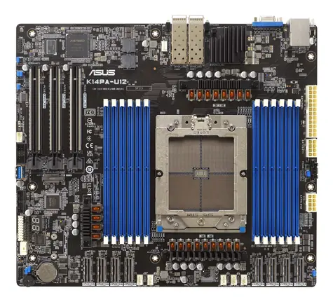 ASUS K14PA-U12 (+ASMB11) / Serverová základní deska / AMD EPYC 9004 / Socket SP5 / SSI CEB / 12x DDR5 / 25GbE