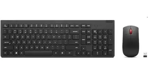 Lenovo černá / Bezdrátový set klávesnice a myši / RF