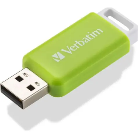 Verbatim DataBar 32GB zelená / Flash disk / USB-A 2.0