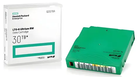HPE LTO-8 Ultrium 30TB RW Q2078A / Datová kazeta / 12 TB nativně / 30 TB komprimovaně