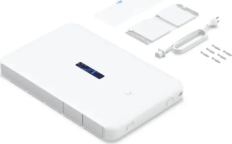Ubiquiti UniFi Dream Wall / Síťový panel / WiFi 6 / 17× GbE LAN + PoE / 2,5 GbE WAN / 2× 10G SFP+