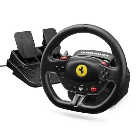 Thrustmaster T98 Ferrari 296 GTS / Sada volantu a pedálů / XBOX / PC / Gamepass Ultimate 30 dní
