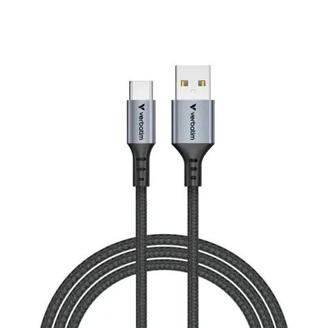 Verbatim Sync & Charge USB-A na USB-C černá / Kabel / 18W / 480 Mb/s / 120 cm