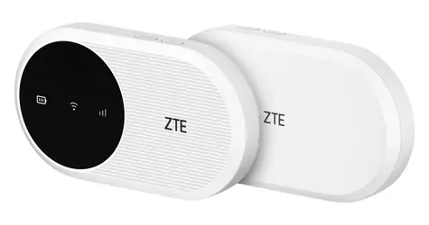 ZTE U10 bílá / Kapesní Wi-Fi router / 4G LTE / Wi-Fi 6 / 2,4 GHz / 32 zařízení / 2000 mAh